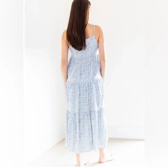 Pull & Bear Summer Floral Dress Size Xsmall - Picture 8 of 8